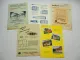 5x Original Prospekt Garagen Wochenendhaus 1950/60er Jahre Richter Harzmann