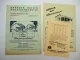 5x Original Prospekt Garagen Wochenendhaus 1950/60er Jahre Richter Harzmann
