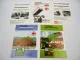 5x Prospekt Mappe Hoffmann Landtechnik Kippanhänger 1970/80er Jahre