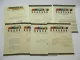 6x Original Firmenbrief Briefkopf Reklamestelle Werbelicht AG Frankfurt 1920er J.