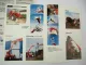 6x Original Prospekt Brochure Manitou Gabelstapler Zubehör Techn. Daten 1980er J.
