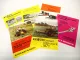 6x Original Prospekt Stockey & Schmitz Mähwerk für John Deere Schlepper 1980er
