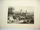 6x Stich o. Lithografie Thüringen Meiningen Schleusingen Arnstadt Wagner 1850