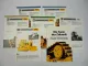 7 Prospekte Caterpillar D4H D5H D6H D7H Kettendozer 1980er Jahre