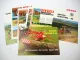 7x Original Prospekt Stoll Landtechnik 1970/80er Jahre Schwader Heumaschine