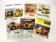 7x Prospekt Komatsu HD Mulderkipper mit technischen Daten 1990/2000er Jahre