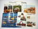 7x Prospekt Mercedes Benz Nutzfahrzeuge LKW Baugewerbe Kipper 1970/80er Jahre