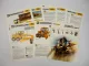8 Prospekte Caterpillar Motorgrader Serie G 12G bis 140G
