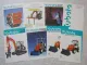 8 Prospekte Kubota Radlader Dumper Hydraulikhämmer Bagger 1997/98