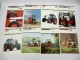 8x Original Prospekt Case David Brown 1394 - 1694 1190 - 2290 Schlepper 1980er