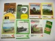8x Original Prospekt Niewöhner Wühlmaus Erntemaschinen 1970/80er Jahre