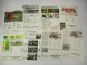 8x Original Prospekt PZ Zweegers Landtechnik Mäher Heuer Zetter 1970er Jahre