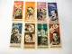 8x Werbung DDR Sparkasse Kosmonauten CCCP USA 1964/65 DEWAG Berlin