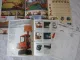 9 Prospekte Kubota Bagger KH und RW Modelle aud dem Jahr 1983 und Preisangaben