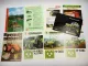 9x Original Prospekt Landtechnik 1970/80er Jahre Hürlimann Renault Amazone