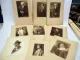 9x Sepiafoto Georg Reimers Schauspieler Burgtheater Wien Fotograf Setzer ca 1920