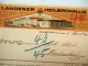 A. Landerer Heilbronn a. Neckar Papier Druckerei Faltschachteln Rechnung 1917