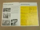Prospekt Massey Ferguson MF 3366 Laderaupe mit 81 PS Perkinsmotor 10/1970