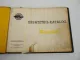 Vidal Tempo Rapid Ersatzteilkatalog Ersatzteilliste 1958