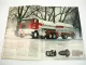 Volvo F88 LKW Pritschenwagen Auflieger Sattelzug Tankwagen Prospekt 1973
