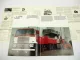 Volvo F88 LKW Pritschenwagen Auflieger Sattelzug Tankwagen 2x Prospekt 1965/67
