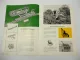 John Deere Lanz 440 IC ICDL Industrieraupe Prospekt Anschreiben 1960