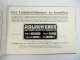 Adler 6/25 PS 6G PKW Ersatzteilkatalog Ersatzteilliste 1925
