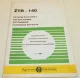 Agrostroj ZTR140 Rotormäher Montageanleitung Assembly instructions 1/1997