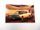 AK Postkarte Ford Torino Hardtop zweitüriges Coupe 1969 Litho in USA