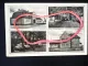 AK Wegwitz Wallendorf Luppe Merseburg Bahnhof Gasthaus O. Nagel 1943 gelaufen