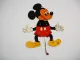 alte Micky Maus durch Faden bewegliche Figur Walt Disney HEIMO