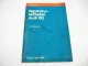 Audi 80 B2 Typ 81 1,6 L Dieselmotor CR 40kw Werkstatthandbuch Reparaturleitfaden
