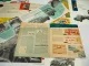 Automobilia 13 tlg. Prospekte Opel Ford Renault Dunlop u.a. 1950er Jahre