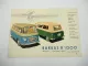 Barkas B1000 Kombi Kastenwagen Kleinbus Prospekt 1964