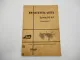 Bautz BS6R Spinne Ersatzteilliste Ersatzteilkatalog 1969