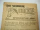 Betriebszeitung Bergbau NBAG Dickscheheide VLUYN 1953 KPD Die scharfe Hacke