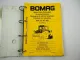 Bomag BW 174 AC AM Kombiwalze Ersatzteilliste Spare Parts Catalogue 2001