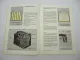 Bosch Technische Unterrichtung Batterien Bleiakkumulatoren in KFZ 1974 Schulung