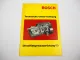 Bosch Technische Unterrichtung Diesel Einspritzausrüstung Teil 1 1973
