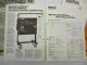 Bosch Zündungsoszilloskop MOT400 Gerätewagen Betriebsanleitung Bedienung 1981/84