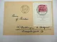 Brief DDR mit Block 10 Briefmarkenausstellung 1954 Tag der Briefmarke