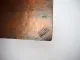 Buchstütze Kupfer wohl Art Deco Bauhaus oder 1950er Jahre Marke Wall Handarbeit