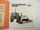Busatis BM1260 Frontmähwerk f. IHC Traktor Betriebsanleitung Ersatzteilliste 1983