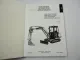 Case CK36 Raupenbagger Excavator Ersatzteilkatalog Parts List 1992