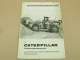 Caterpillar Erdbewegungsgeräte Schmierempfehlungen Schmierstoffe 1968