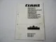 Claas Disco 3050 FC Plus 3000 FC Mähwerk Ersatzteilliste Spare Parts List 2002