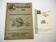 Claas HD Pick Up Sammelpresse Betriebsanleitung Ersatzteilliste Schmierplan 1962