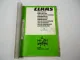 Claas Volto 740SL 740H Heuwender Ersatzteilliste Spare Parts List 1992