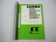 Claas WM 185 185S 165 Mähwerk Ersatzteilliste Spare Parts List 1989