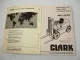 Clark DCY 40 50 Gabelstapler Ersatzteilliste Parts Book 1970